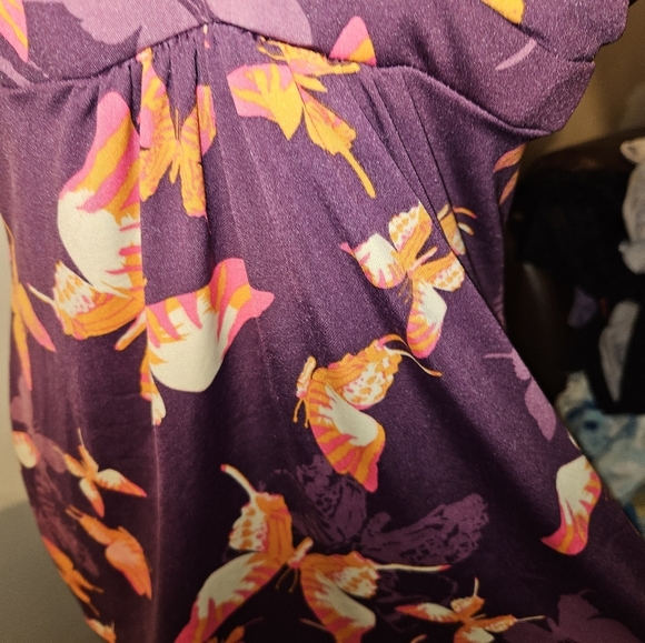 No Boundaries Juniors Butterfly Tank Size L (11-13) - Picture 5 of 11